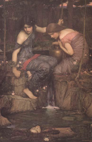 John William Waterhouse Nymphs finding the Head of Orpheus (mk41) France oil painting art